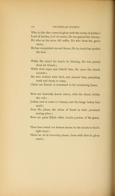 Victorian Hymns: English sacred songs of fifty years page 126