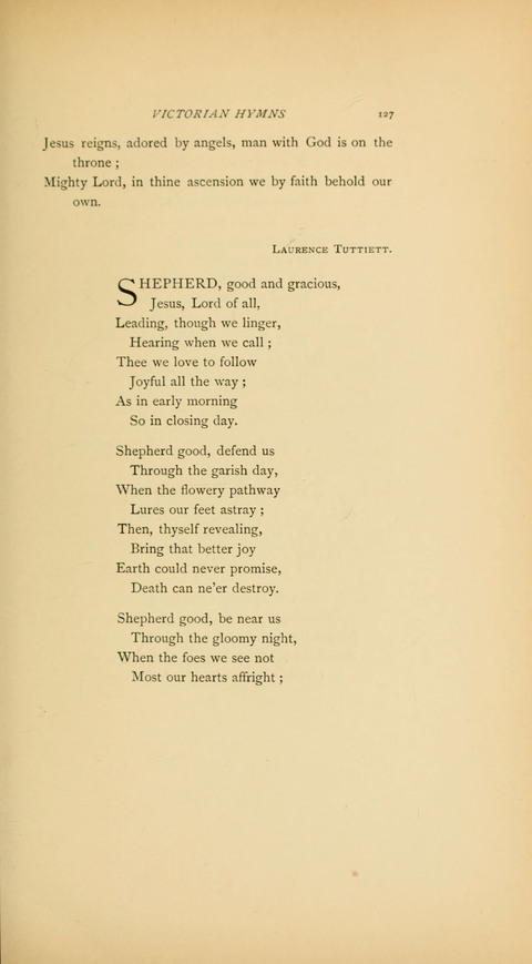 Victorian Hymns: English sacred songs of fifty years page 127