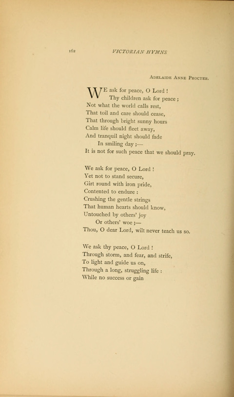 Victorian Hymns: English sacred songs of fifty years page 162