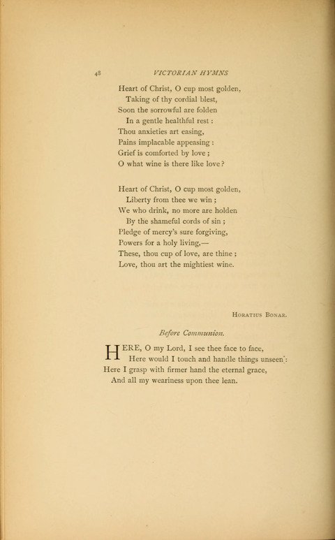 Victorian Hymns: English sacred songs of fifty years page 48