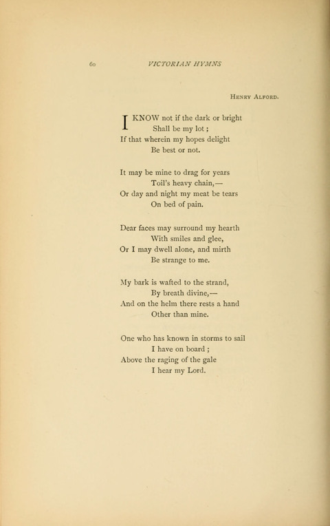 Victorian Hymns: English sacred songs of fifty years page 60