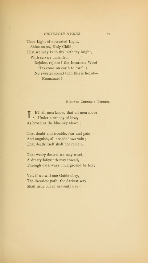 Victorian Hymns: English sacred songs of fifty years page 79