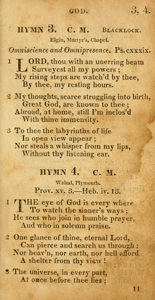 Village hymns for social worship, selected and original: designed as a supplement to Dr. Watts