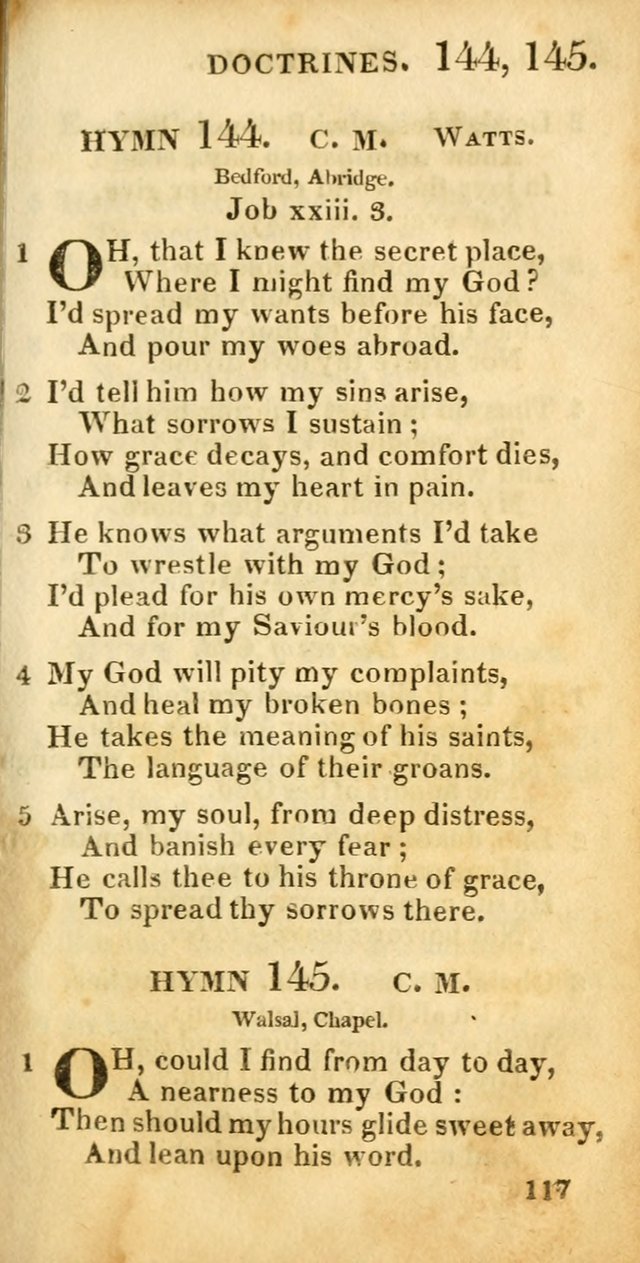 Village hymns for social worship, selected and original: designed as a supplement to Dr. Watts