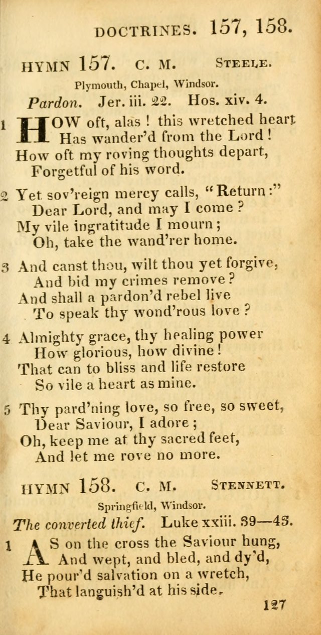 Village hymns for social worship, selected and original: designed as a supplement to Dr. Watts