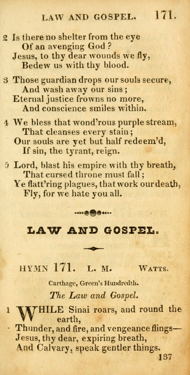 Village hymns for social worship, selected and original: designed as a supplement to Dr. Watts