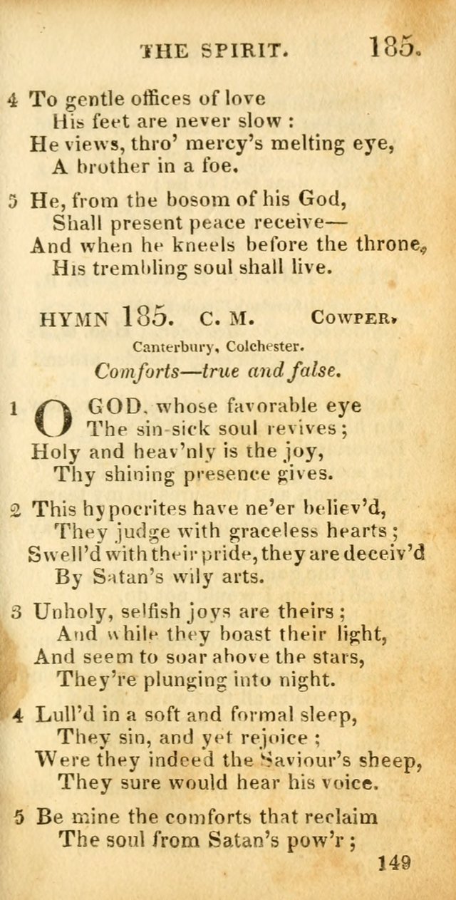 Village hymns for social worship, selected and original: designed as a supplement to Dr. Watts