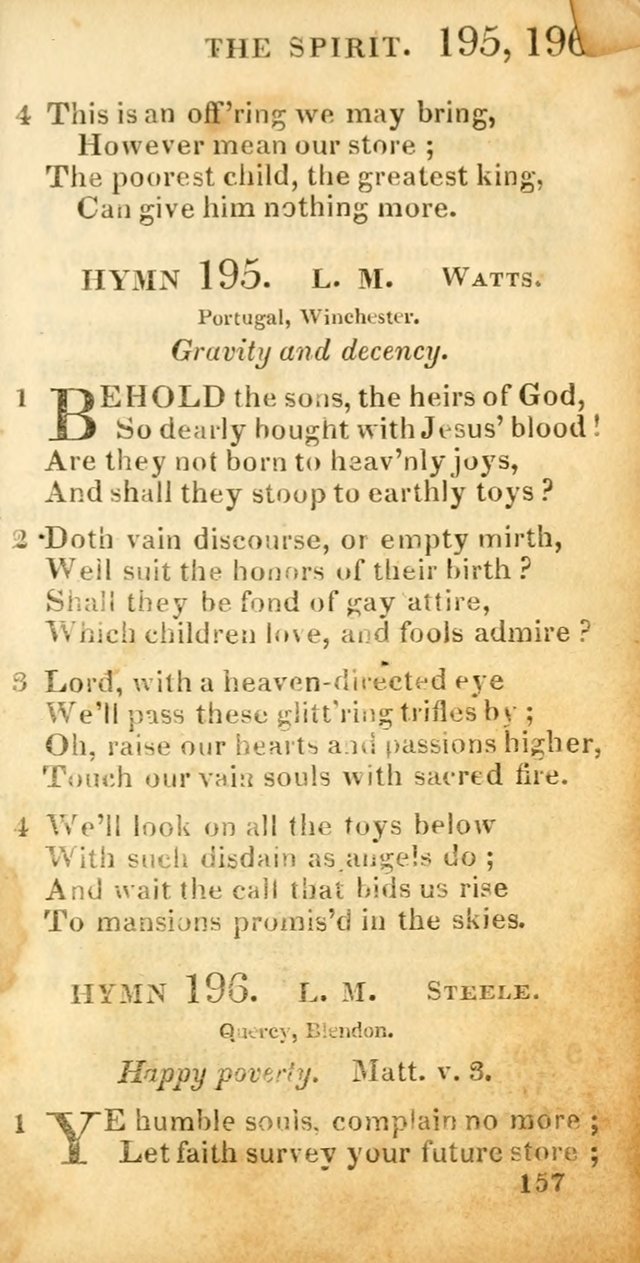 Village hymns for social worship, selected and original: designed as a supplement to Dr. Watts