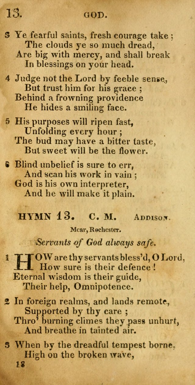 Village hymns for social worship, selected and original: designed as a supplement to Dr. Watts