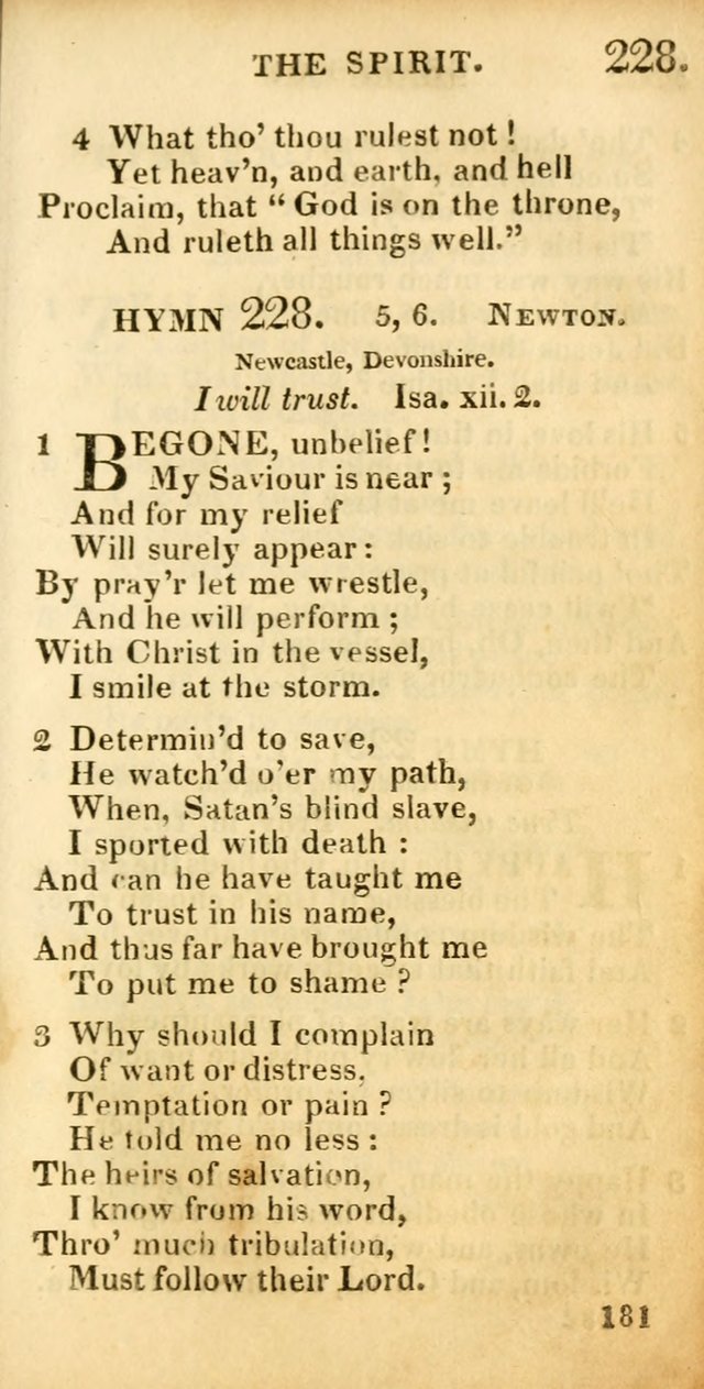 Village hymns for social worship, selected and original: designed as a supplement to Dr. Watts