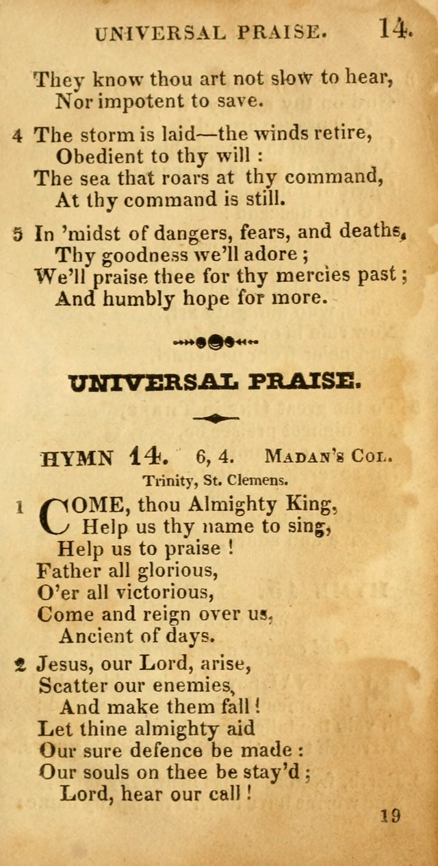 Village hymns for social worship, selected and original: designed as a supplement to Dr. Watts