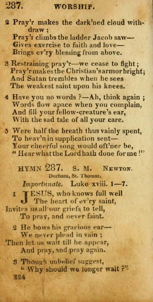 Village hymns for social worship, selected and original: designed as a supplement to Dr. Watts