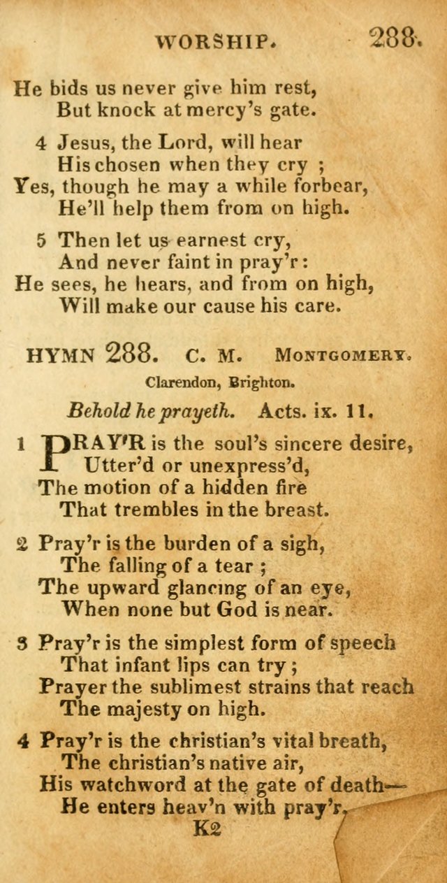 Village hymns for social worship, selected and original: designed as a supplement to Dr. Watts