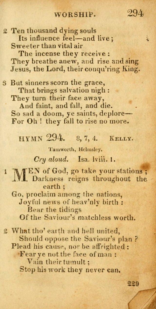 Village hymns for social worship, selected and original: designed as a supplement to Dr. Watts