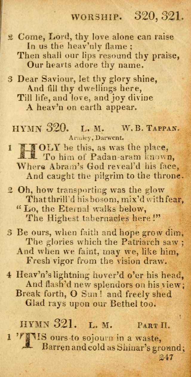 Village hymns for social worship, selected and original: designed as a supplement to Dr. Watts