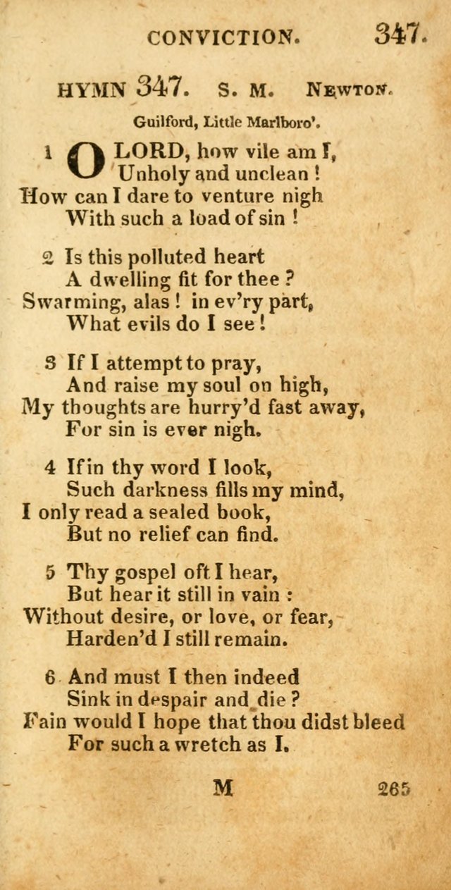 Village hymns for social worship, selected and original: designed as a supplement to Dr. Watts