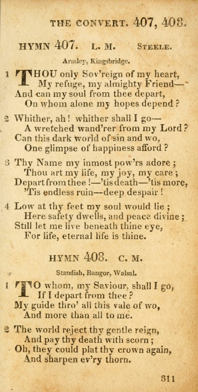 Village hymns for social worship, selected and original: designed as a supplement to Dr. Watts