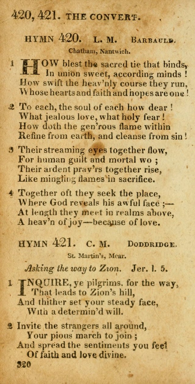 Village hymns for social worship, selected and original: designed as a supplement to Dr. Watts