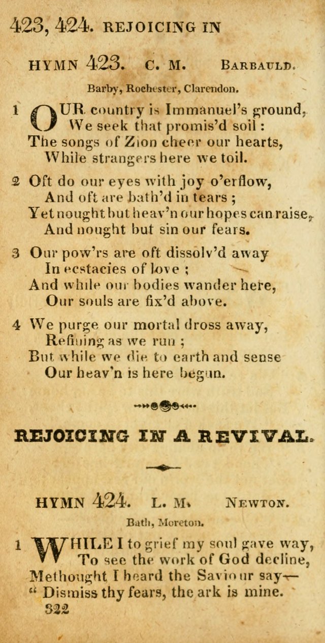 Village hymns for social worship, selected and original: designed as a supplement to Dr. Watts