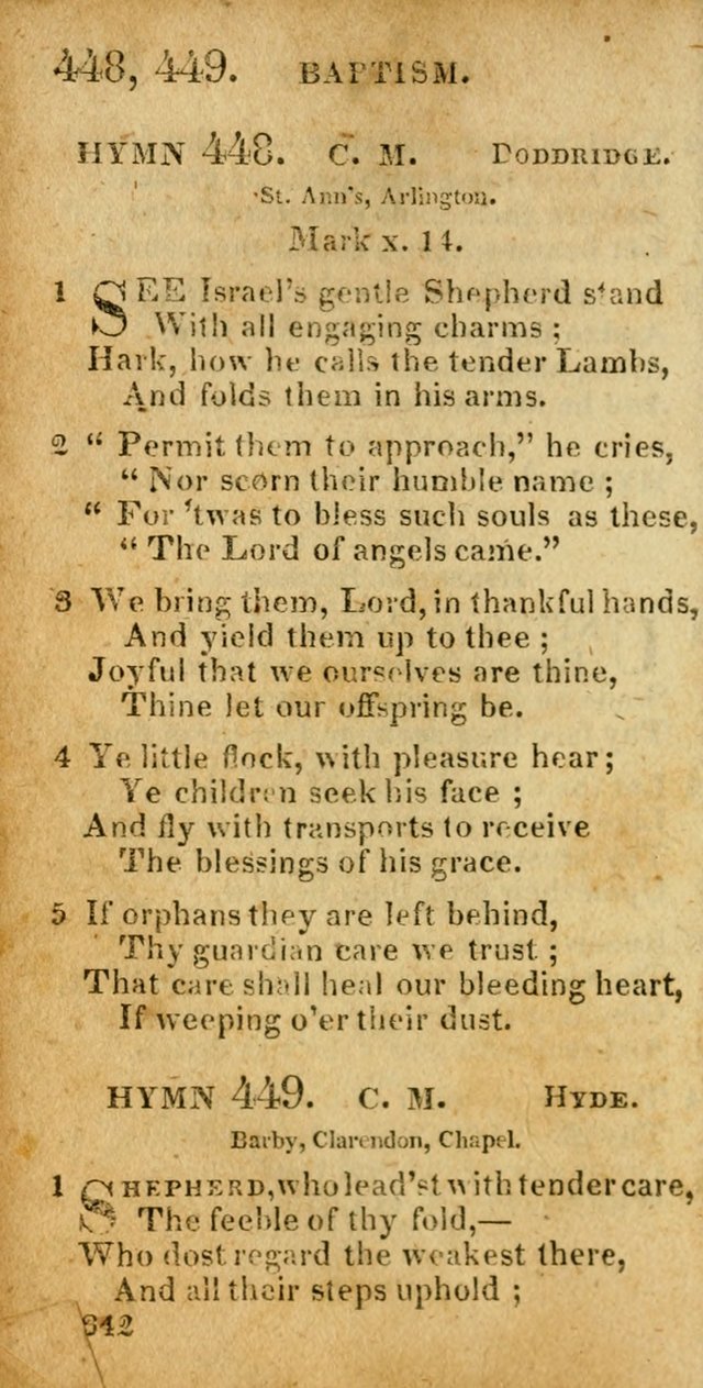 Village hymns for social worship, selected and original: designed as a supplement to Dr. Watts