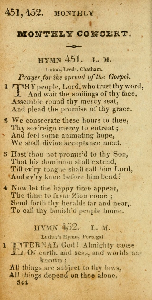 Village hymns for social worship, selected and original: designed as a supplement to Dr. Watts