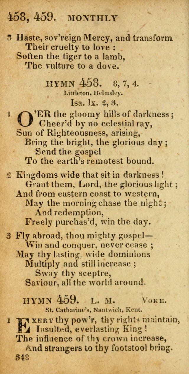 Village hymns for social worship, selected and original: designed as a supplement to Dr. Watts