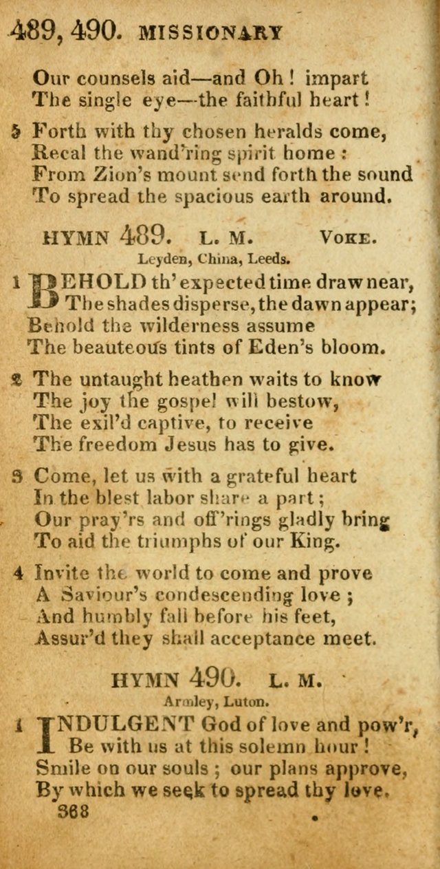 Village hymns for social worship, selected and original: designed as a supplement to Dr. Watts