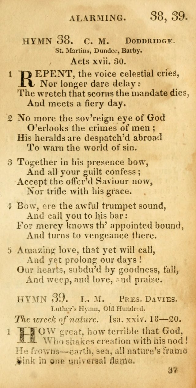 Village hymns for social worship, selected and original: designed as a supplement to Dr. Watts