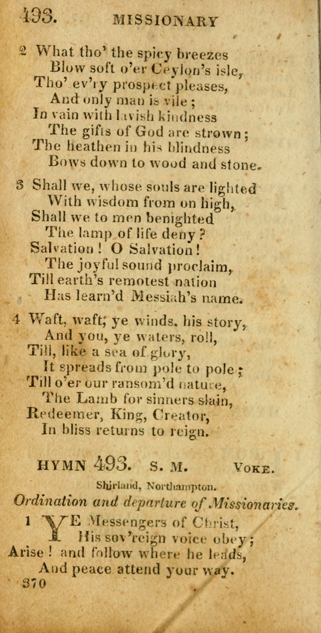 Village hymns for social worship, selected and original: designed as a supplement to Dr. Watts