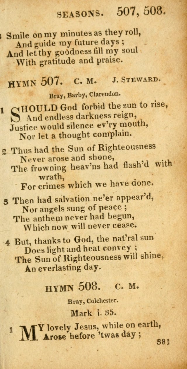 Village hymns for social worship, selected and original: designed as a supplement to Dr. Watts