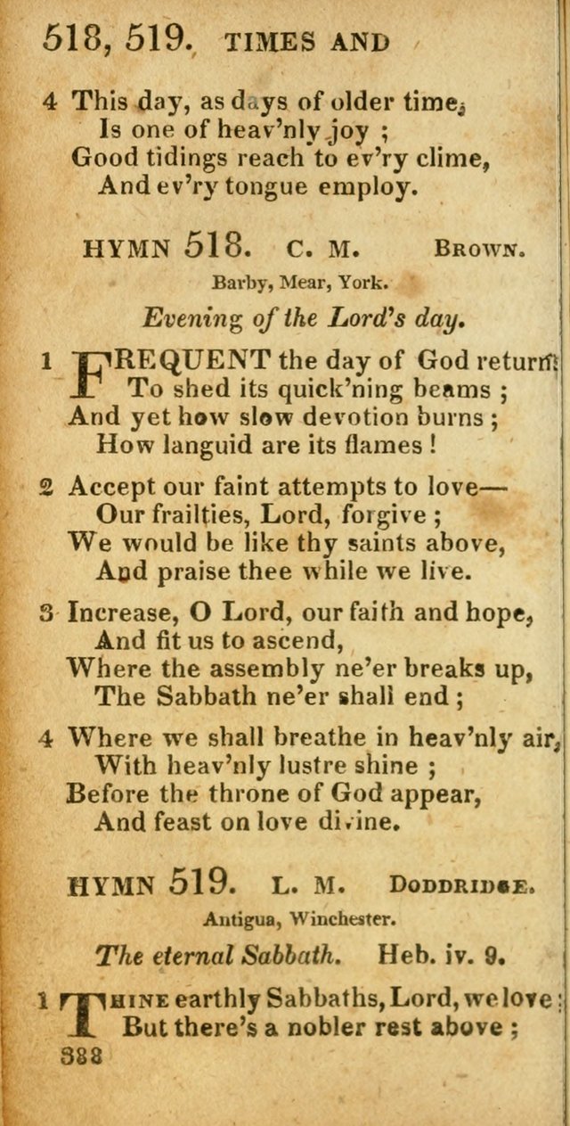 Village hymns for social worship, selected and original: designed as a supplement to Dr. Watts