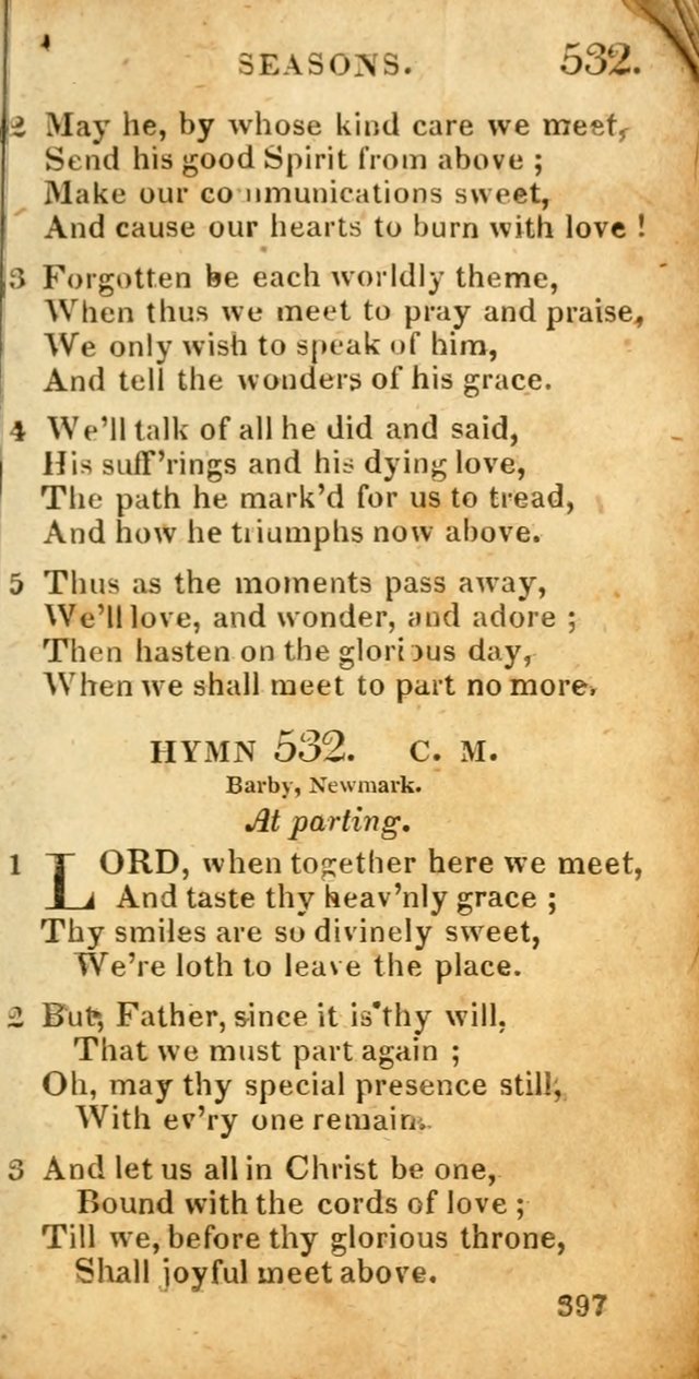 Village hymns for social worship, selected and original: designed as a supplement to Dr. Watts