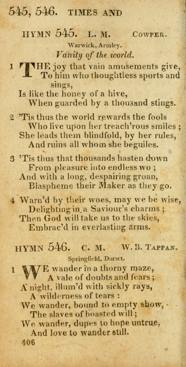 Village hymns for social worship, selected and original: designed as a supplement to Dr. Watts