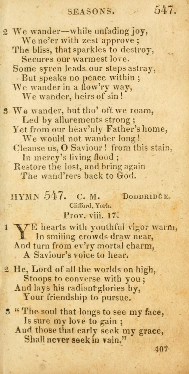 Village hymns for social worship, selected and original: designed as a supplement to Dr. Watts