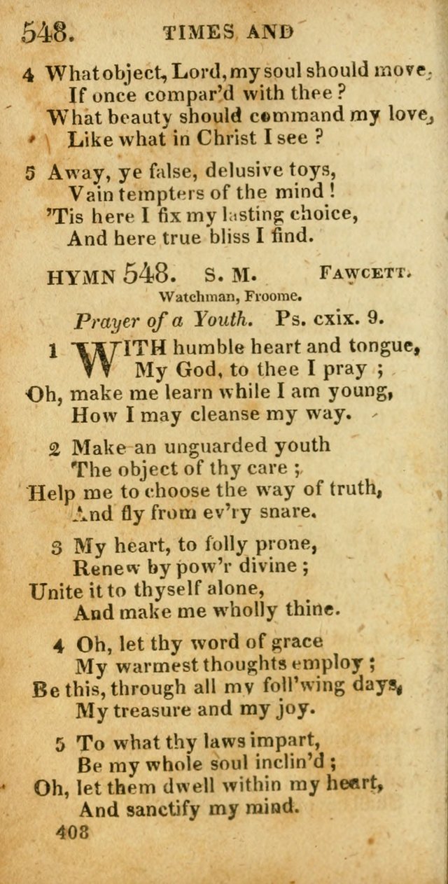 Village hymns for social worship, selected and original: designed as a supplement to Dr. Watts