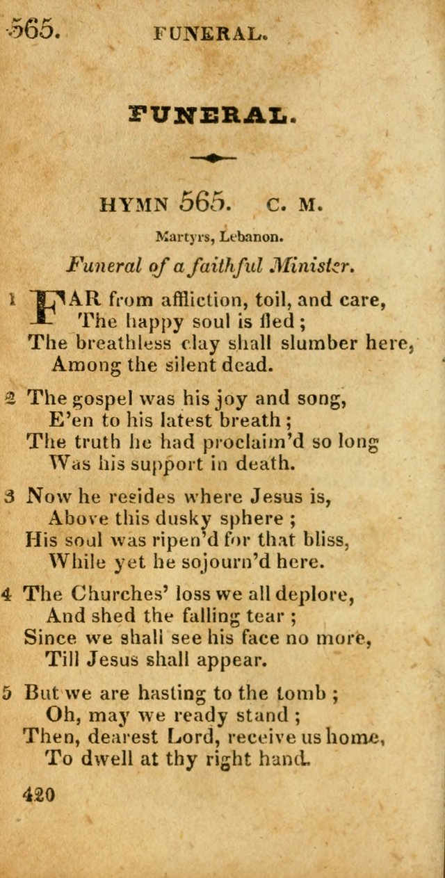 Village hymns for social worship, selected and original: designed as a supplement to Dr. Watts