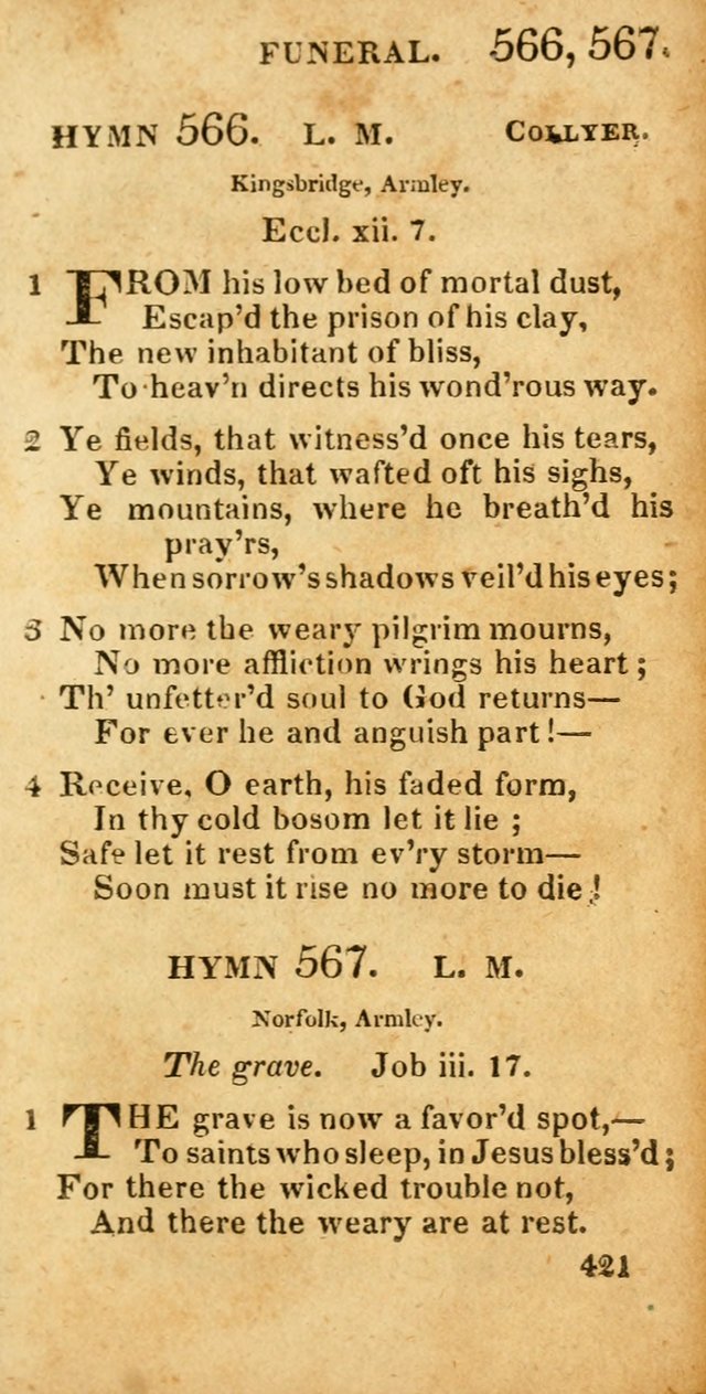 Village hymns for social worship, selected and original: designed as a supplement to Dr. Watts