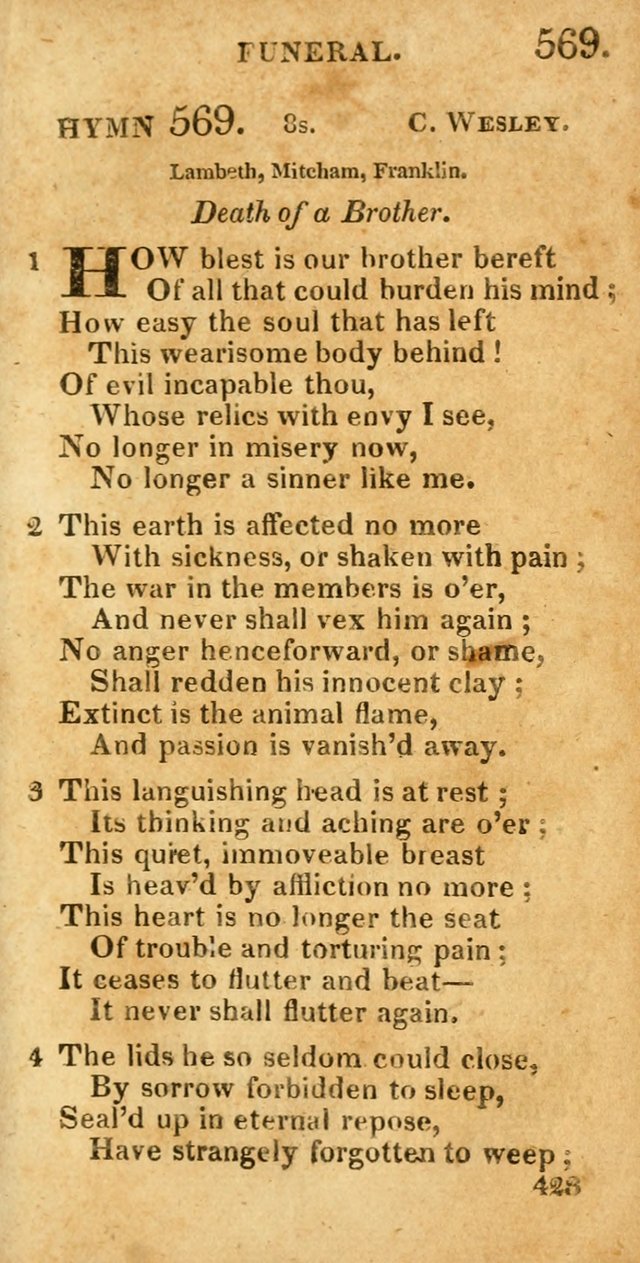 Village hymns for social worship, selected and original: designed as a supplement to Dr. Watts