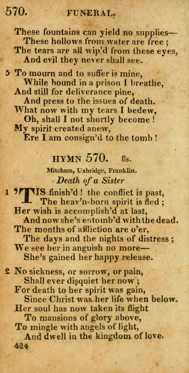 Village hymns for social worship, selected and original: designed as a supplement to Dr. Watts