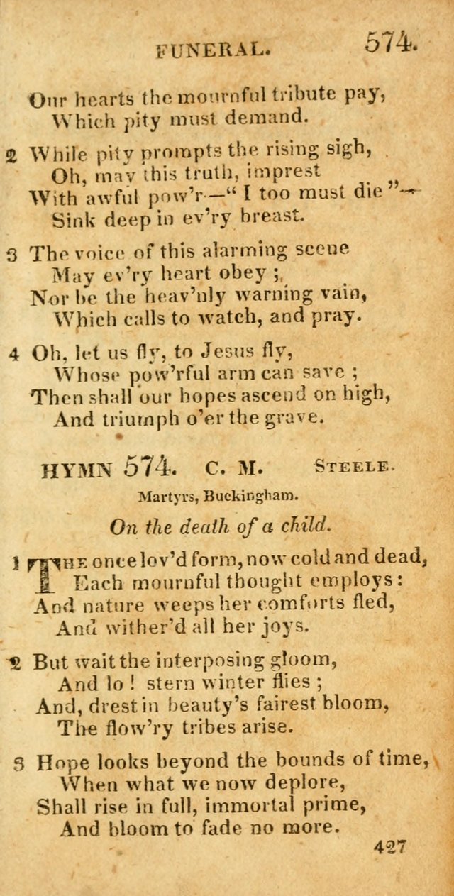 Village hymns for social worship, selected and original: designed as a supplement to Dr. Watts