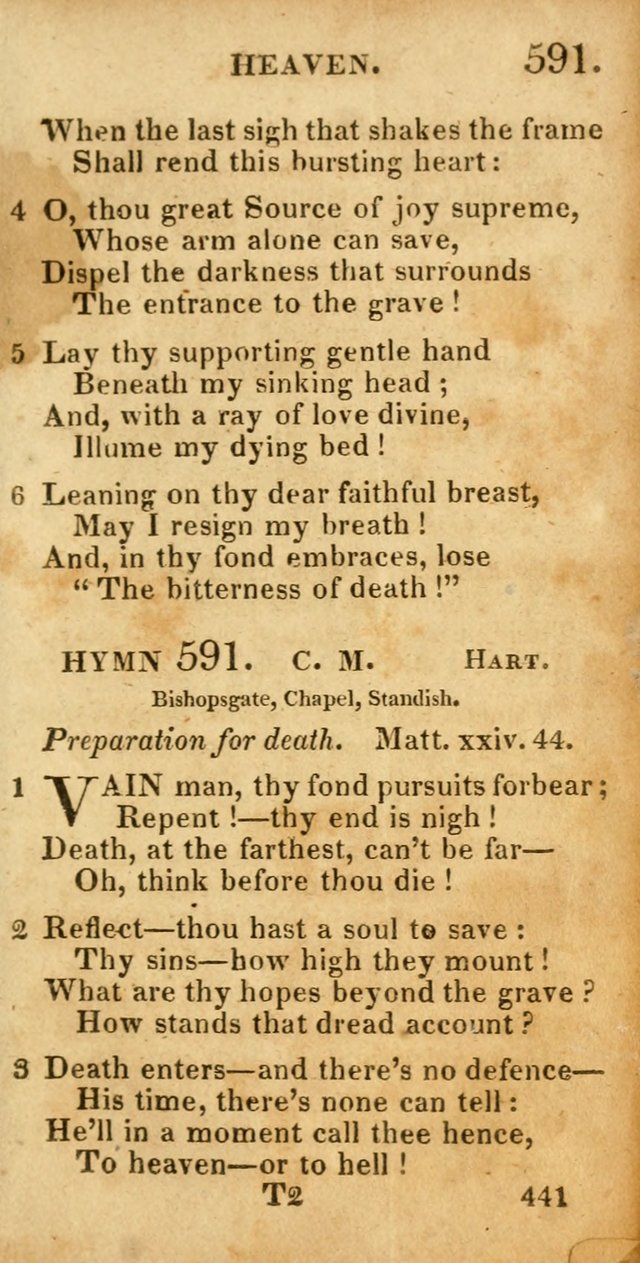 Village hymns for social worship, selected and original: designed as a supplement to Dr. Watts