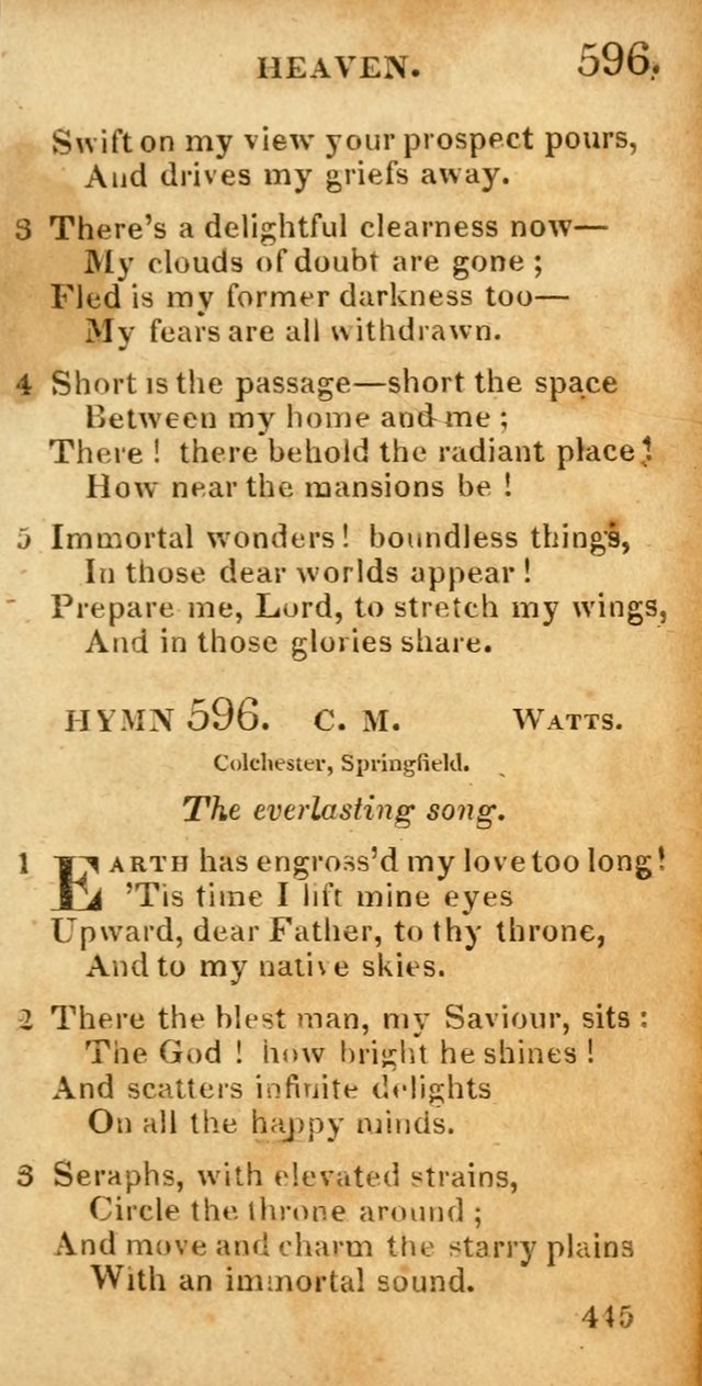 Village hymns for social worship, selected and original: designed as a supplement to Dr. Watts