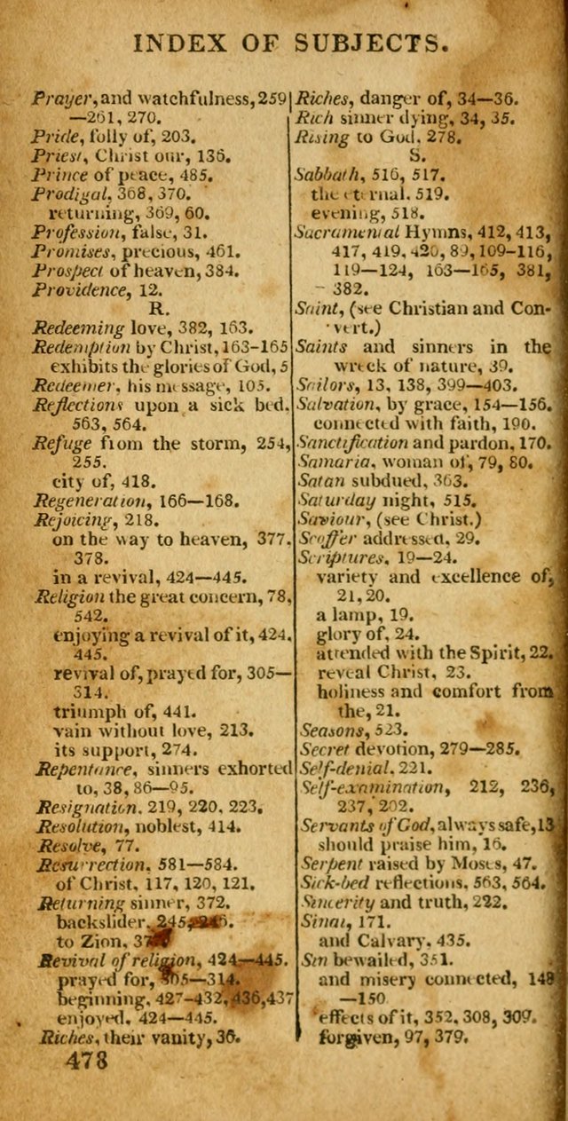 Village hymns for social worship, selected and original: designed as a supplement to Dr. Watts