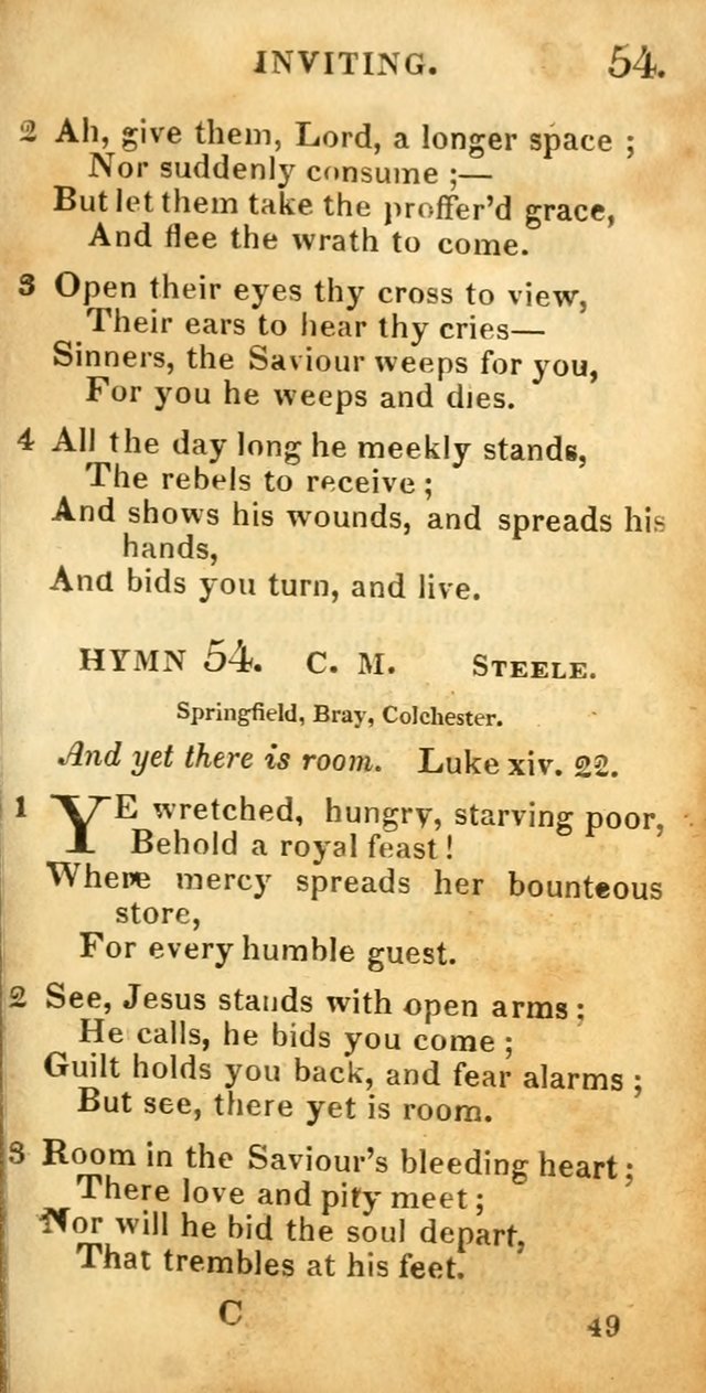 Village hymns for social worship, selected and original: designed as a supplement to Dr. Watts