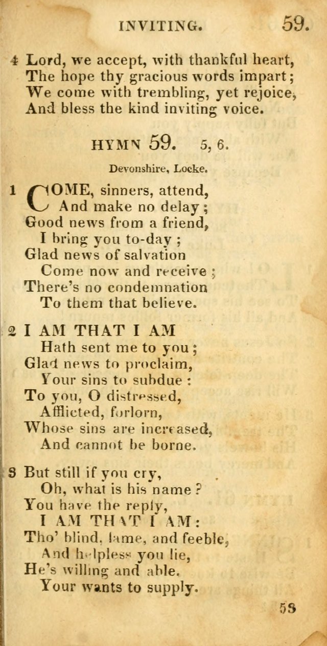 Village hymns for social worship, selected and original: designed as a supplement to Dr. Watts