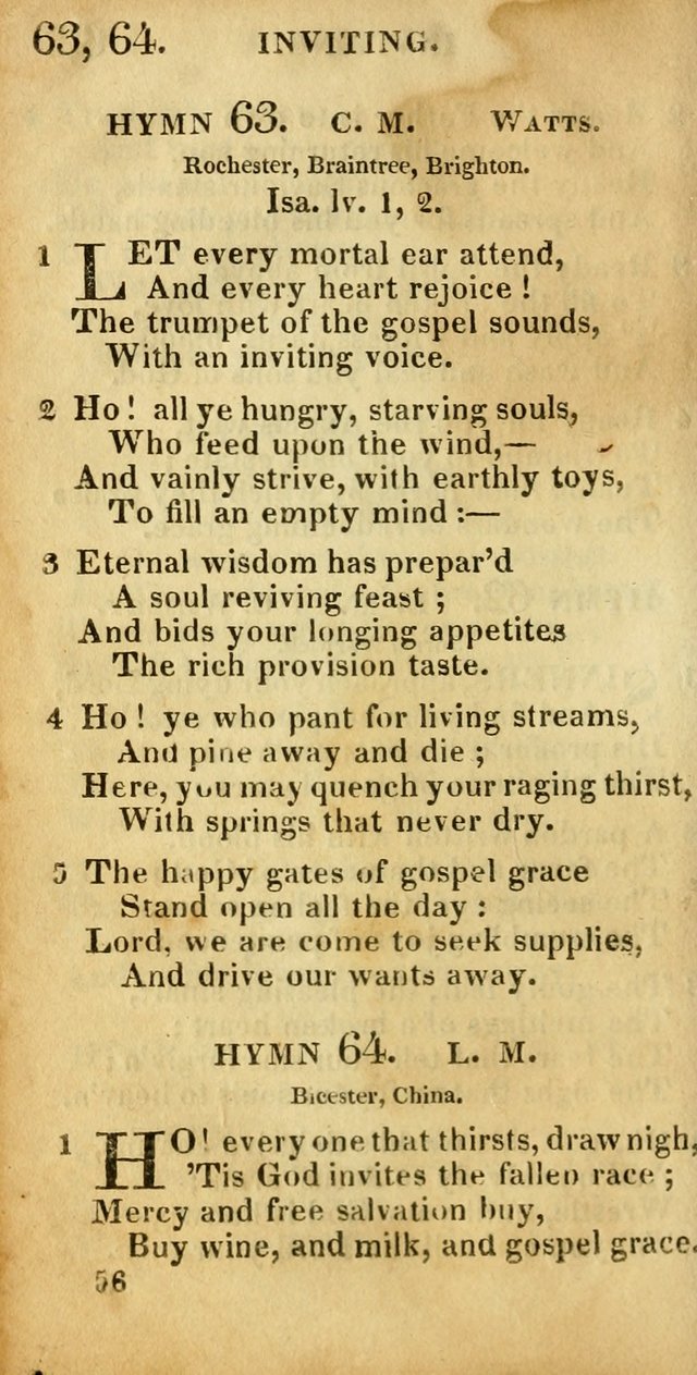 Village hymns for social worship, selected and original: designed as a supplement to Dr. Watts