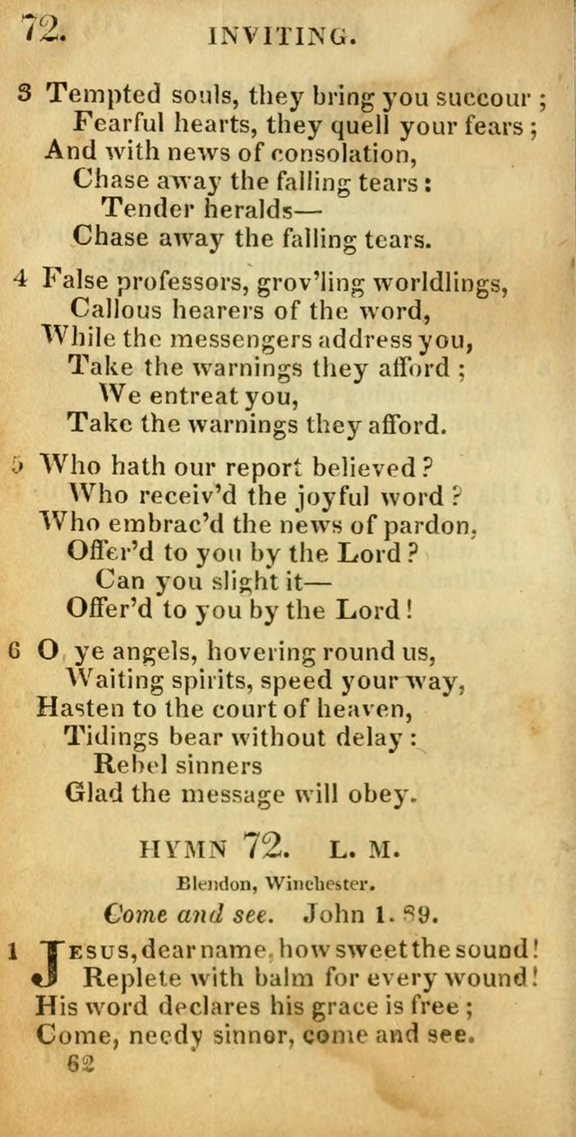 Village hymns for social worship, selected and original: designed as a supplement to Dr. Watts