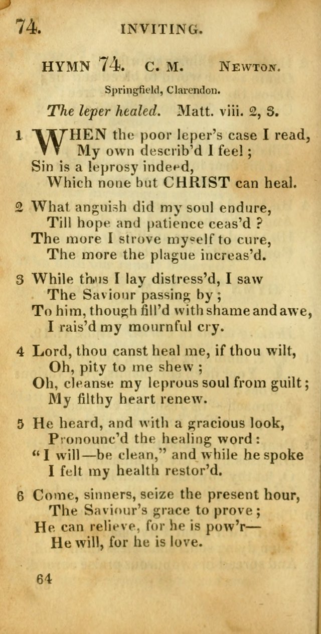 Village hymns for social worship, selected and original: designed as a supplement to Dr. Watts