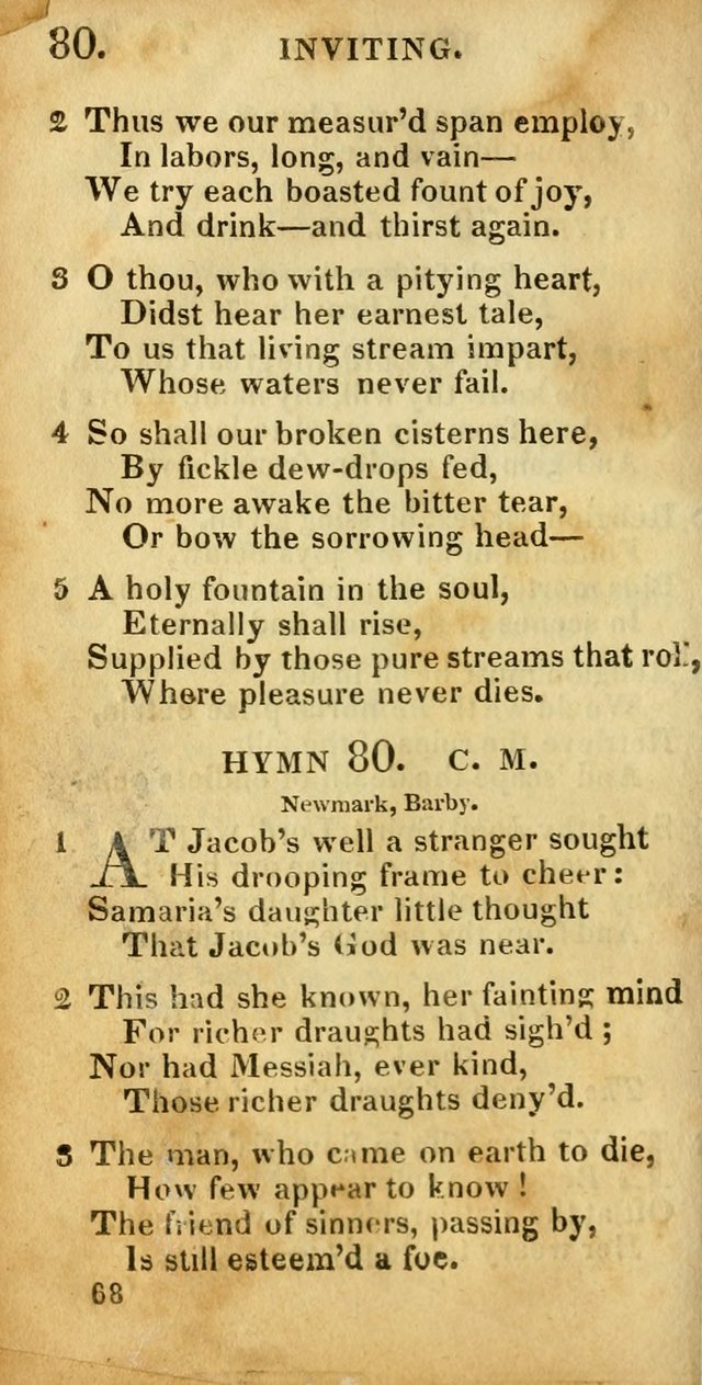 Village hymns for social worship, selected and original: designed as a supplement to Dr. Watts