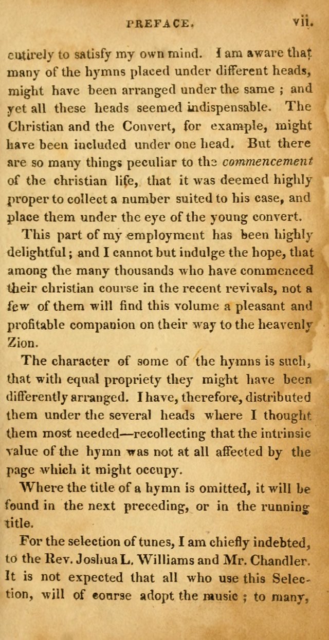 Village hymns for social worship, selected and original: designed as a supplement to Dr. Watts